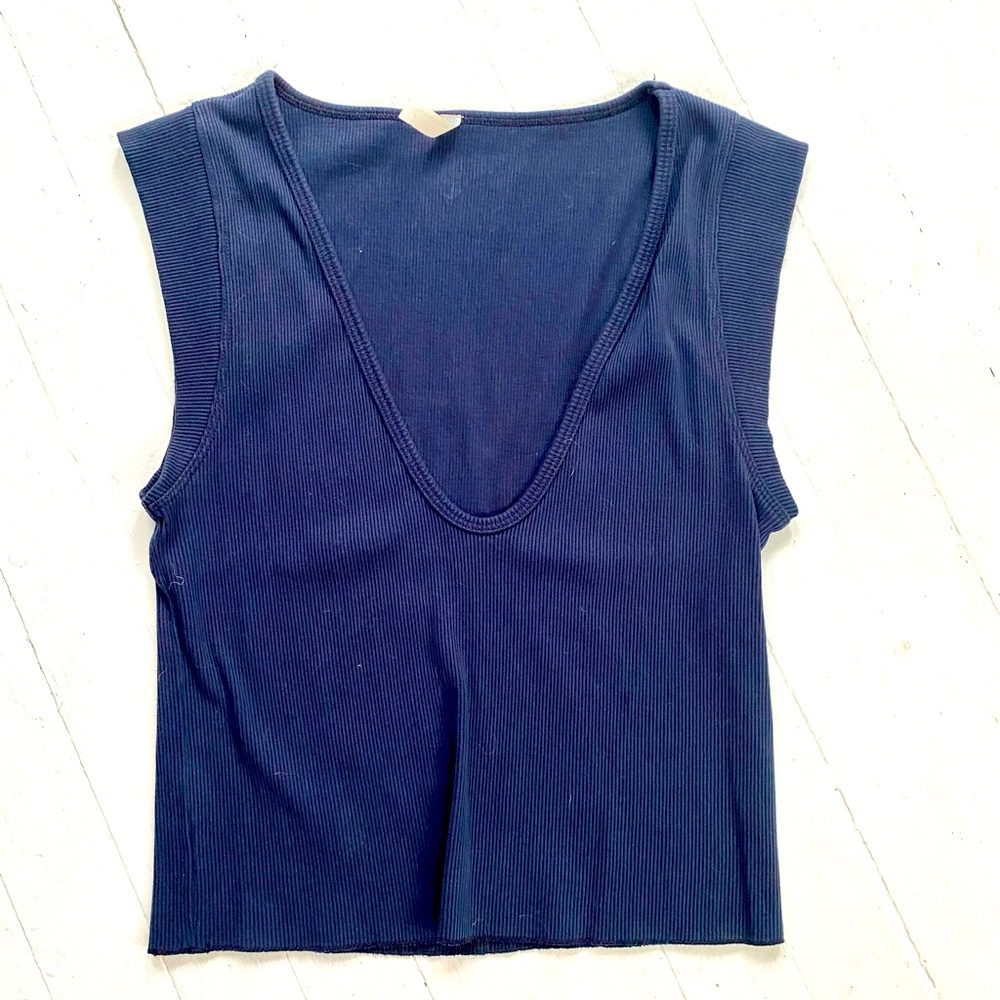Free People Dead-Sexy Plunge Top